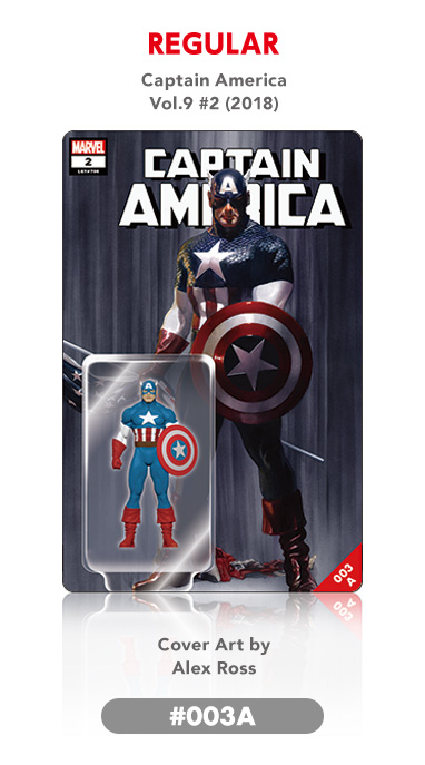 シリーズ1：#003 キャプテン・アメリカ（カバーA）