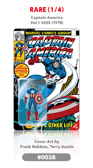 シリーズ1：#003 キャプテン・アメリカ（カバーB）